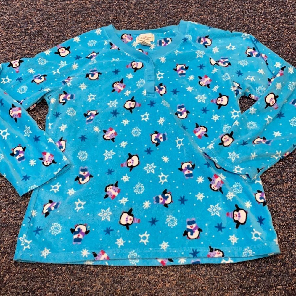 Kathryn Penguin Fleece Pajamas sz. S